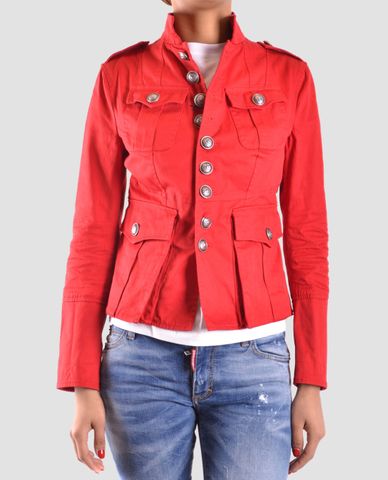  DSQUARED2 - Áo blazer nữ phối nút cài Multicolor 