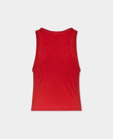  DSQUARED2 - Áo ba lỗ nữ cổ tròn phối họa tiết 