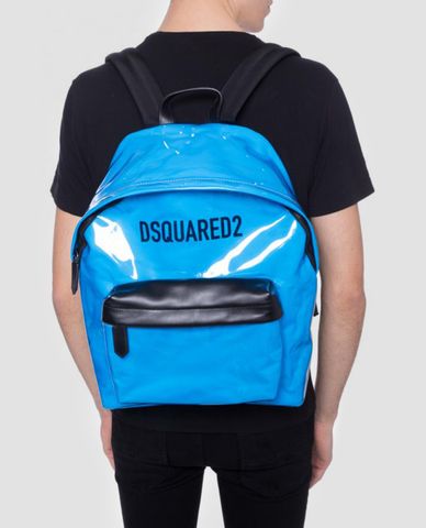  DSQUARED2 - Balo nam dáng vuông phối logo 