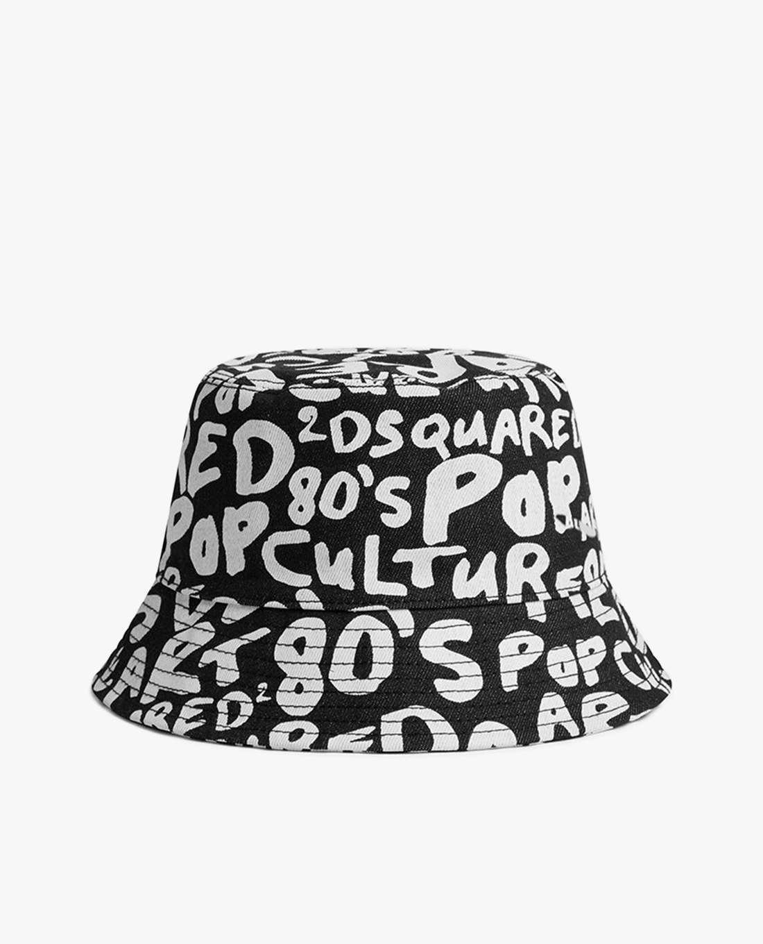 DSQUARED2 - Nón bucket nam phối logo D2 Pop 80s