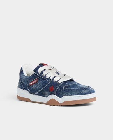  DSQUARED2 - Giày sneakers nam cổ thấp Denim 