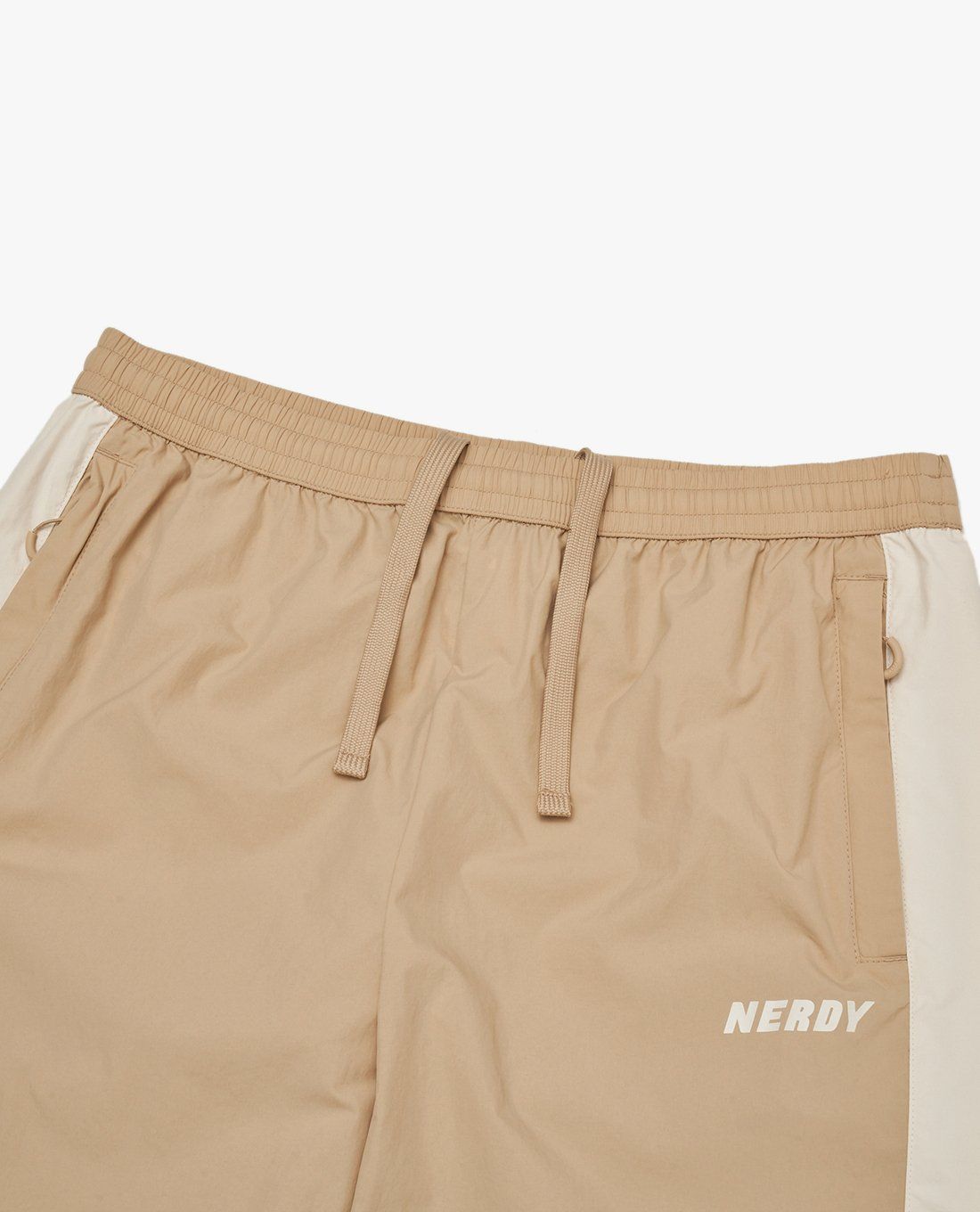 NERDY - Quần jogger lưng thun Color Block Woven