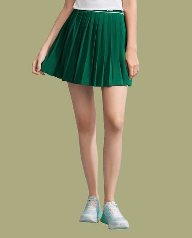  K-SWISS - Chân váy xếp li mini Logo Pleated 