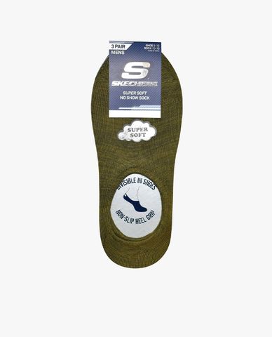  SKECHERS - Set 3 đôi vớ cổ thấp Super Soft 