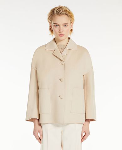  WEEKEND MAX MARA - Áo khoác một hàng nút cổ bẻ tay dài Panca 