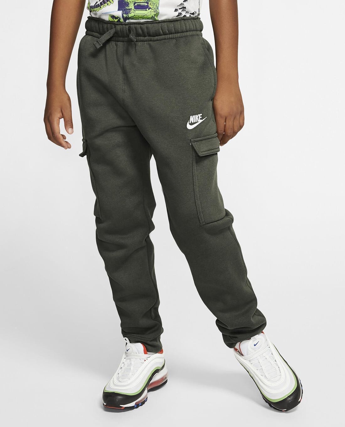 NIKE - Quần jogger bé trai lưng thun