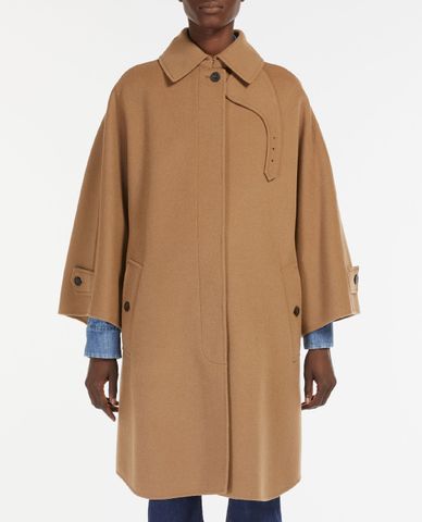 WEEKEND MAX MARA - Áo khoác nữ cổ bẻ dáng dài Funale 