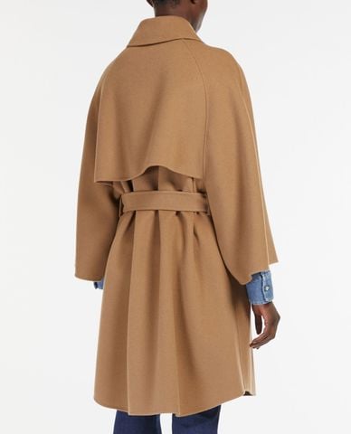  WEEKEND MAX MARA - Áo khoác nữ cổ bẻ dáng dài Funale 