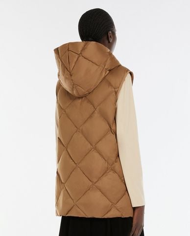  WEEKEND MAX MARA - Áo khoác phao nữ phối mũ Frutto 