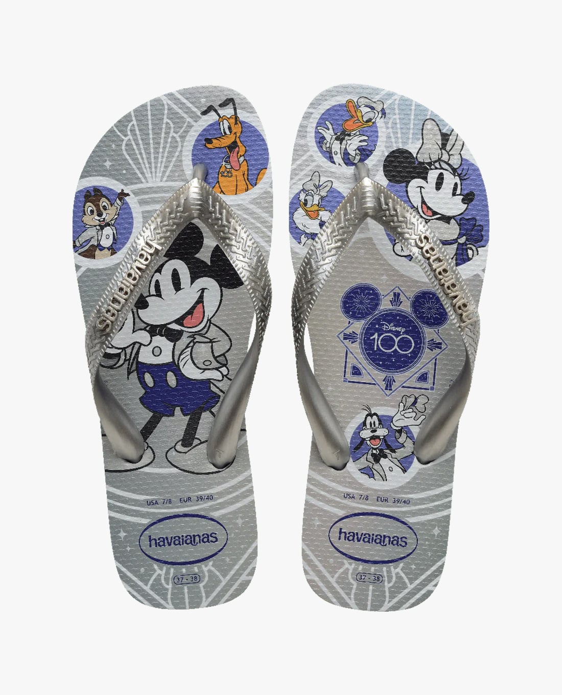 HAVAIANAS - Dép kẹp unisex Top Disney 100 Parks