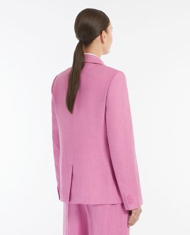  WEEKEND MAX MARA - Áo khoác blazer nữ cổ V tay dài Nalut 