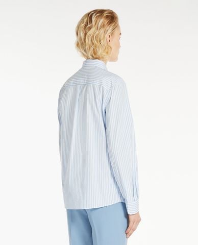  WEEKEND MAX MARA - Áo sơ mi cổ bẻ tay dài phối túi Viglio 