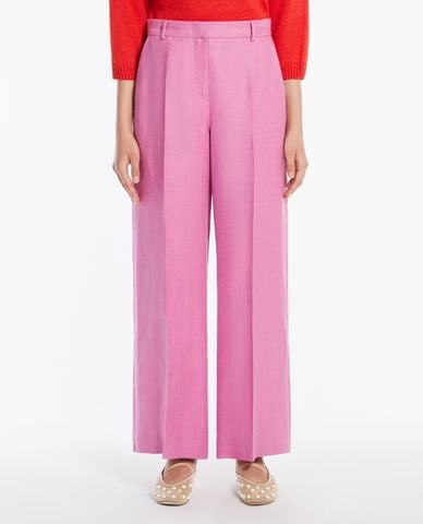  WEEKEND MAX MARA - Quần nữ ống rộng lưng cao Malizia 