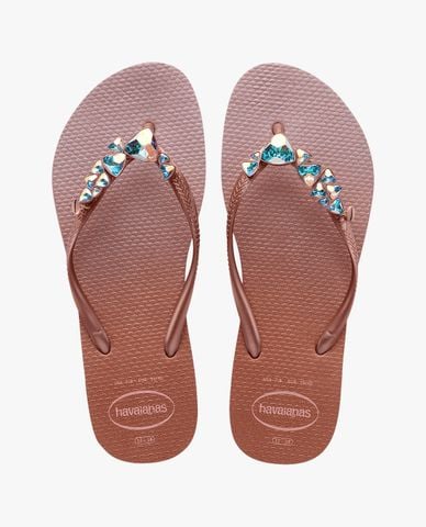  HAVAIANAS - Dép kẹp nữ Slim Organic Slim Polygon 