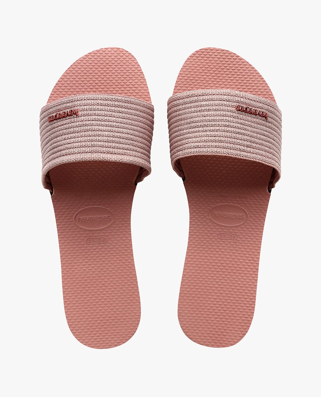 HAVAIANAS - Dép nữ quai ngang You Malta Metall