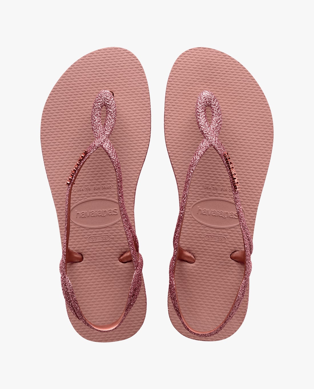 HAVAIANAS - Giày sandals nữ đế bệt Luna Sparkle