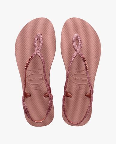  HAVAIANAS - Giày sandals nữ đế bệt Luna Sparkle 