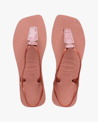  HAVAIANAS - Giày sandals nữ đế bệt Luna Chic 