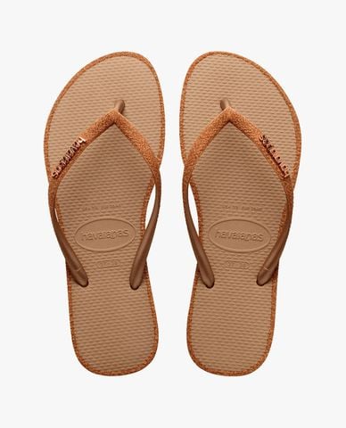  HAVAIANAS - Dép kẹp nữ Slim Glitter Contour 
