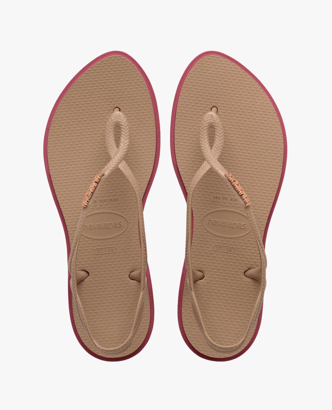HAVAIANAS - Giày sandals nữ đế bệt Luna Point