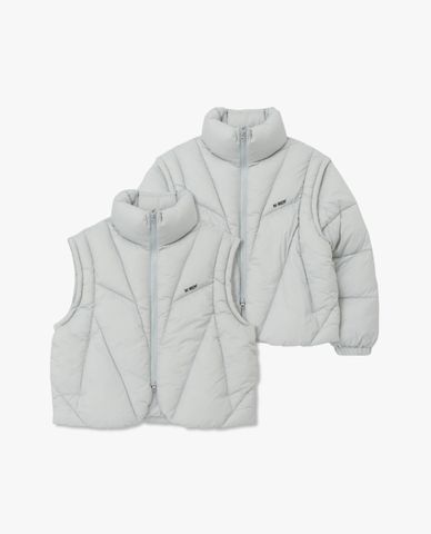  NERDY - Áo khoác phao unisex Fragment Detachable Puffer 