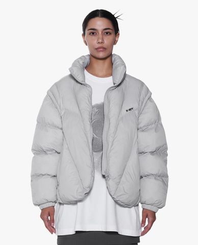  NERDY - Áo khoác phao unisex Fragment Detachable Puffer 