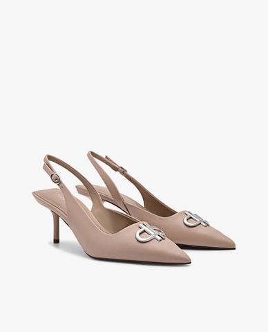  PEDRO - Giày cao gót nữ bít mũi Icon Leather Pointed 