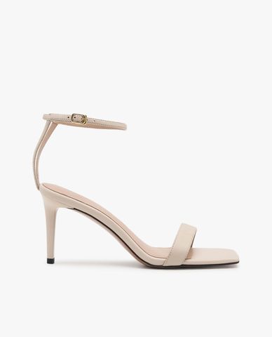  PEDRO - Giày sandals cao gót nữ quai ngang hiện đại 