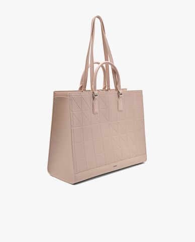  PEDRO - Túi tote nữ phom chữ nhật Studio Leather Pixel 