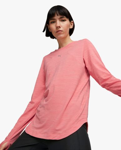  PUMA - Áo thun nữ cổ tròn tay dài CLOUDSPUN Running 