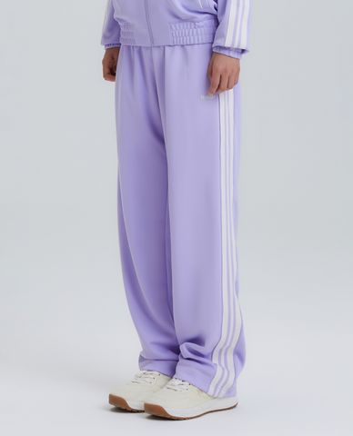  NERDY - Quần dài unisex ống rộng lung thun Jacquard Tape Track 