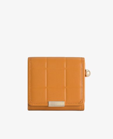  PEDRO - Ví nữ phom vuông Quilted Leather 