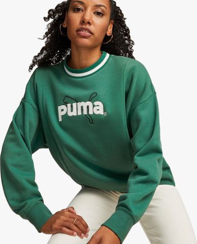  PUMA - Áo sweatshirt nữ tay dài Team 