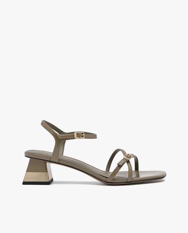  PEDRO - Giày sandals cao gót nữ mũi vuông Kenzie 