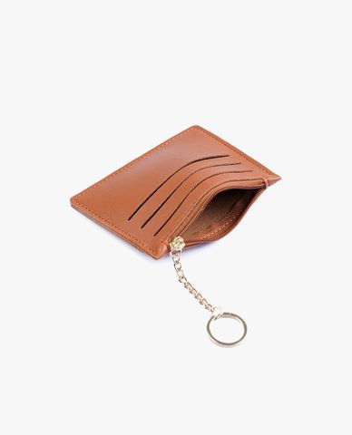  CECI - Ví đựng thẻ nữ phối khoá zip độc đáo 