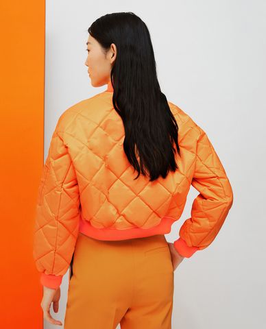  MAX&Co. - Áo khoác bomber nữ chần bông Jin 