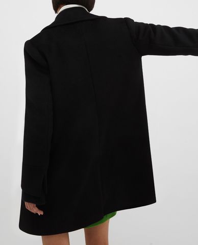  MAX&Co. - Áo khoác nữ dáng dài cổ bẻ phối nút cài Jet 