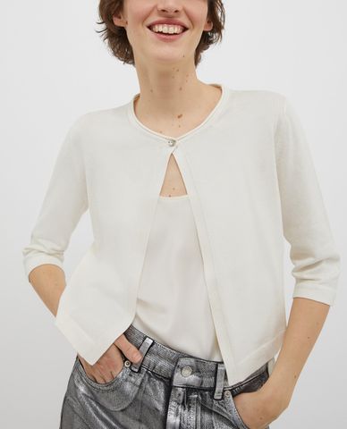  MAX&Co. - Áo khoác cardigan nữ tay lỡ phom ngắn Messico 