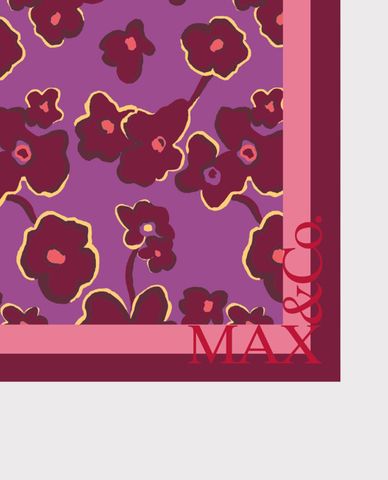  MAX&Co. - Khăn choàng nữ phom vuông thời trang Brema 