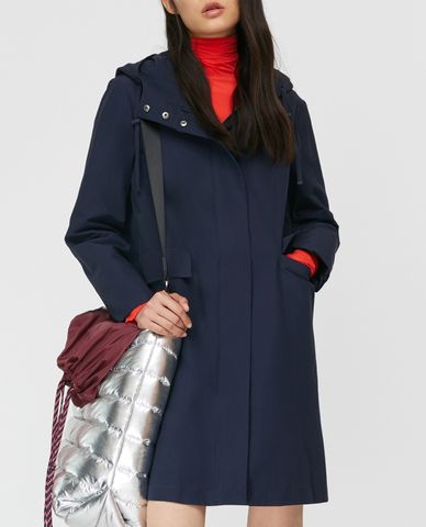  MAX&Co. - Áo khoác kiểu nữ phối nón Hooded A Line 