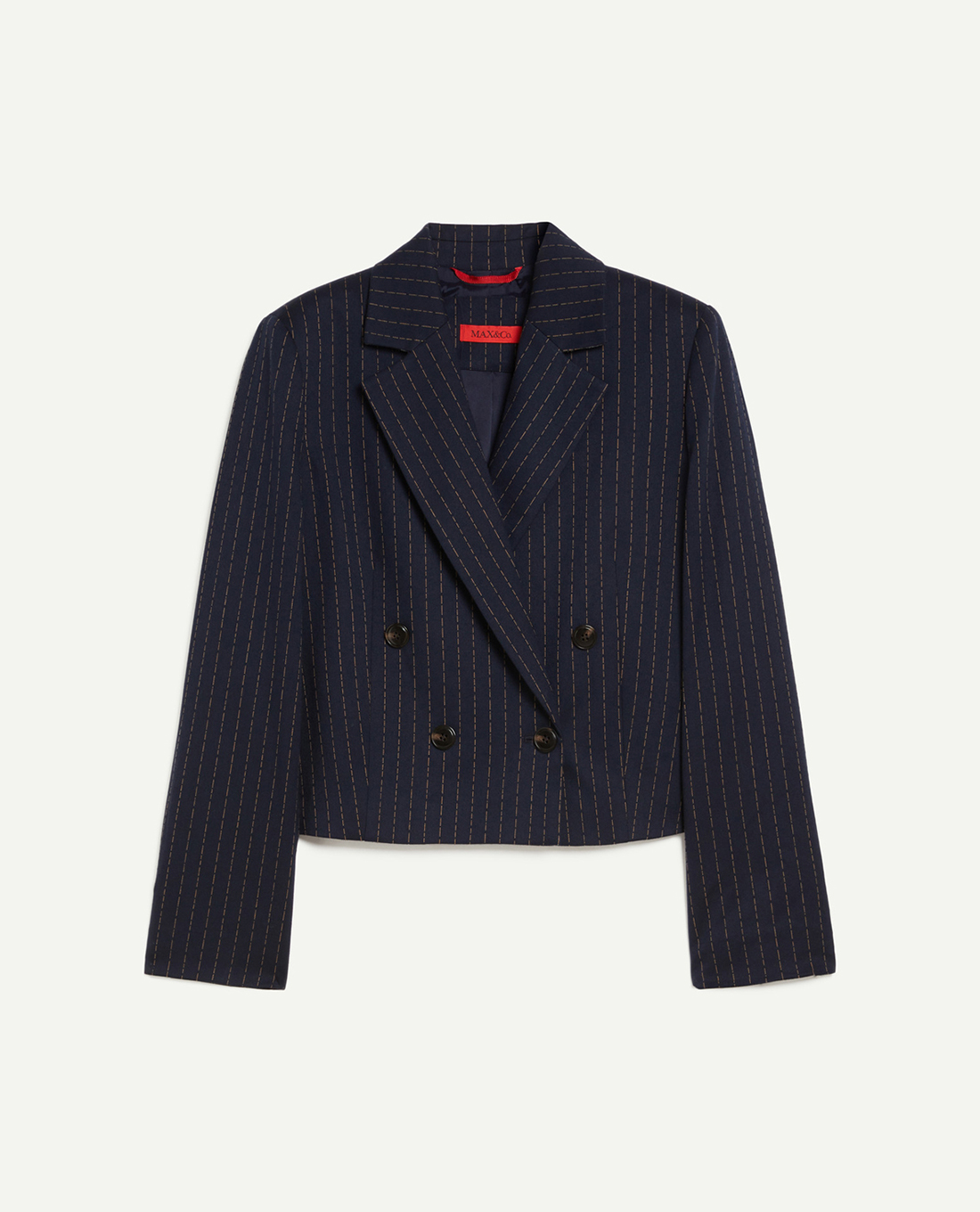 MAX&Co. - Áo khoác blazer nữ cổ bẻ tay dài Opaline