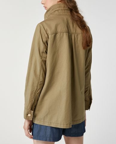  MAX&Co. - Áo khoác kiểu nữ cổ đứng tay dài thời trang 