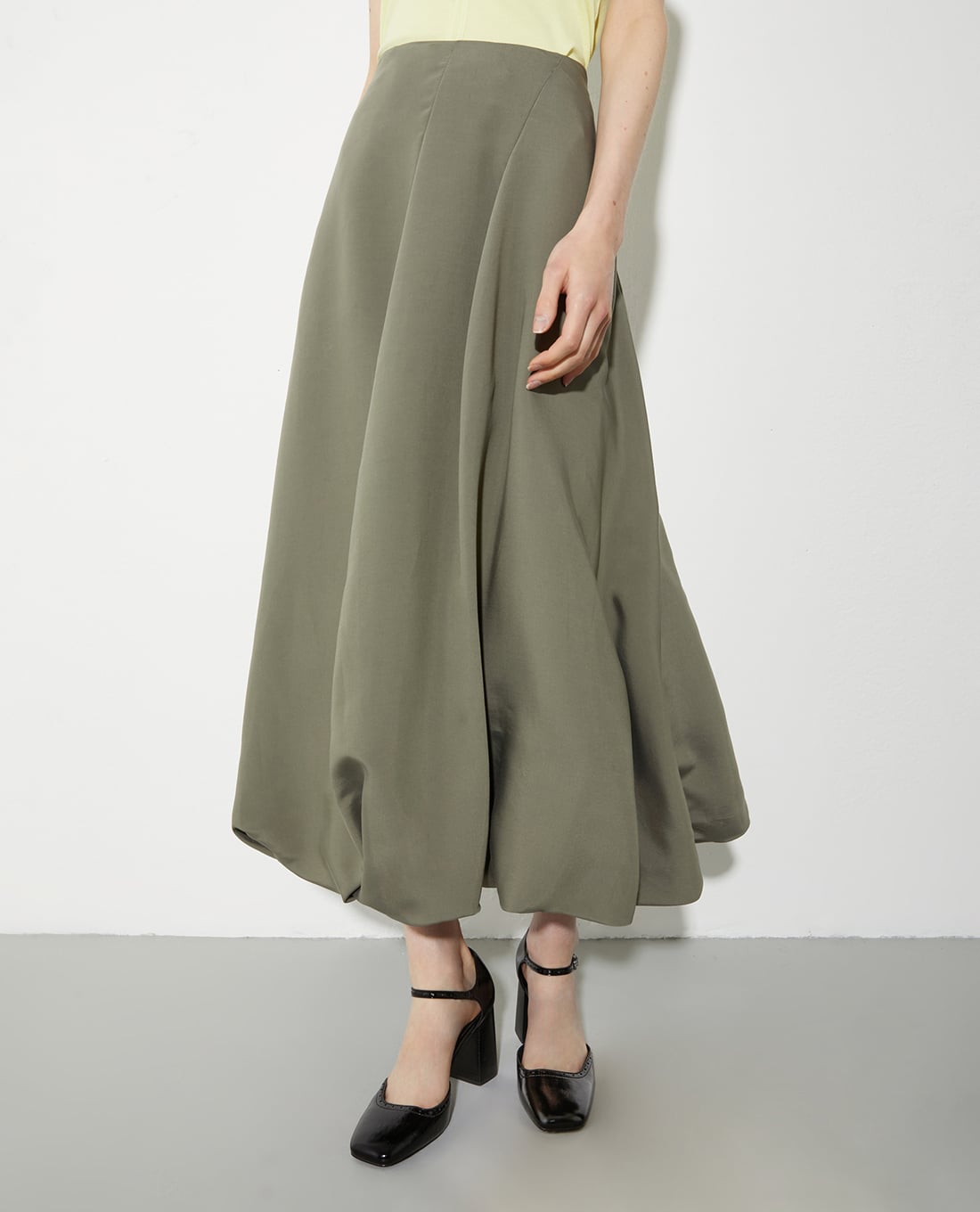 MAX&Co. - Chân váy chữ A midi dáng quả bí Etra