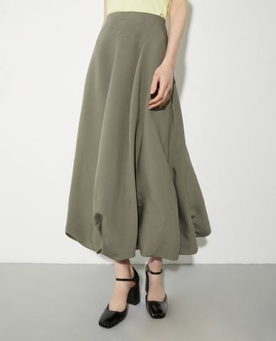  MAX&Co. - Chân váy chữ A midi dáng quả bí Etra 