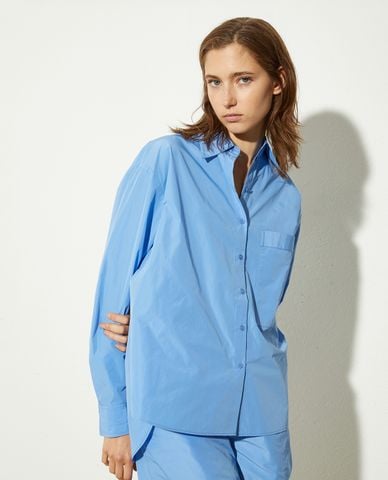  MAX&Co. - Áo sơ mi nữ cổ bẻ tay dài Tequila 