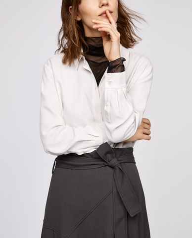  MAX&Co. - Áo sơ mi nữ tay dài Relaxed Fit 