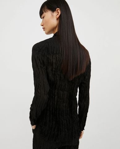  MAX&Co. - Áo sơ mi cổ V tay dài phối bèo nhún Bernard 