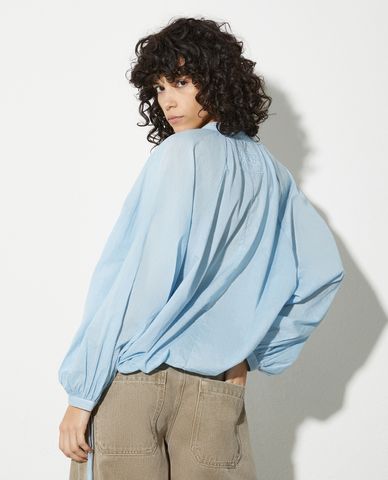  MAX&Co. - Áo kiểu nữ cổ V tay dài Ikebana 