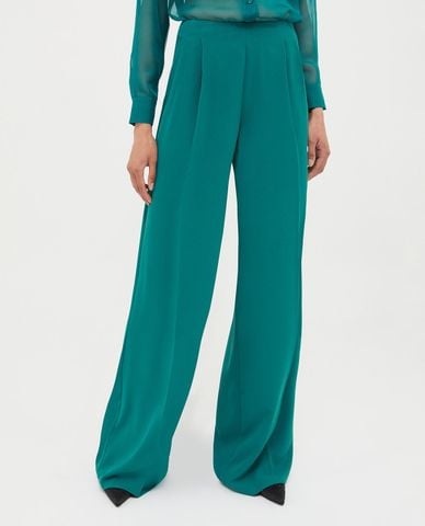  MAX&Co. - Quần ống rộng xếp li tinh tế Damina 