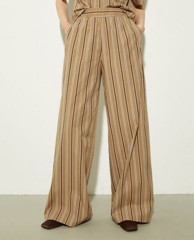  MAX&Co. - Quần nữ ống rộng lưng thun Gitane 